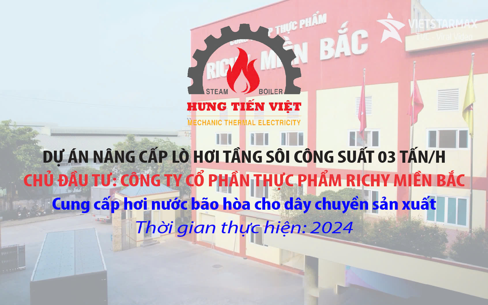 Dự án nâng cấp nồi hơi tầng sôi 03 Tấn TP.Hà Nội