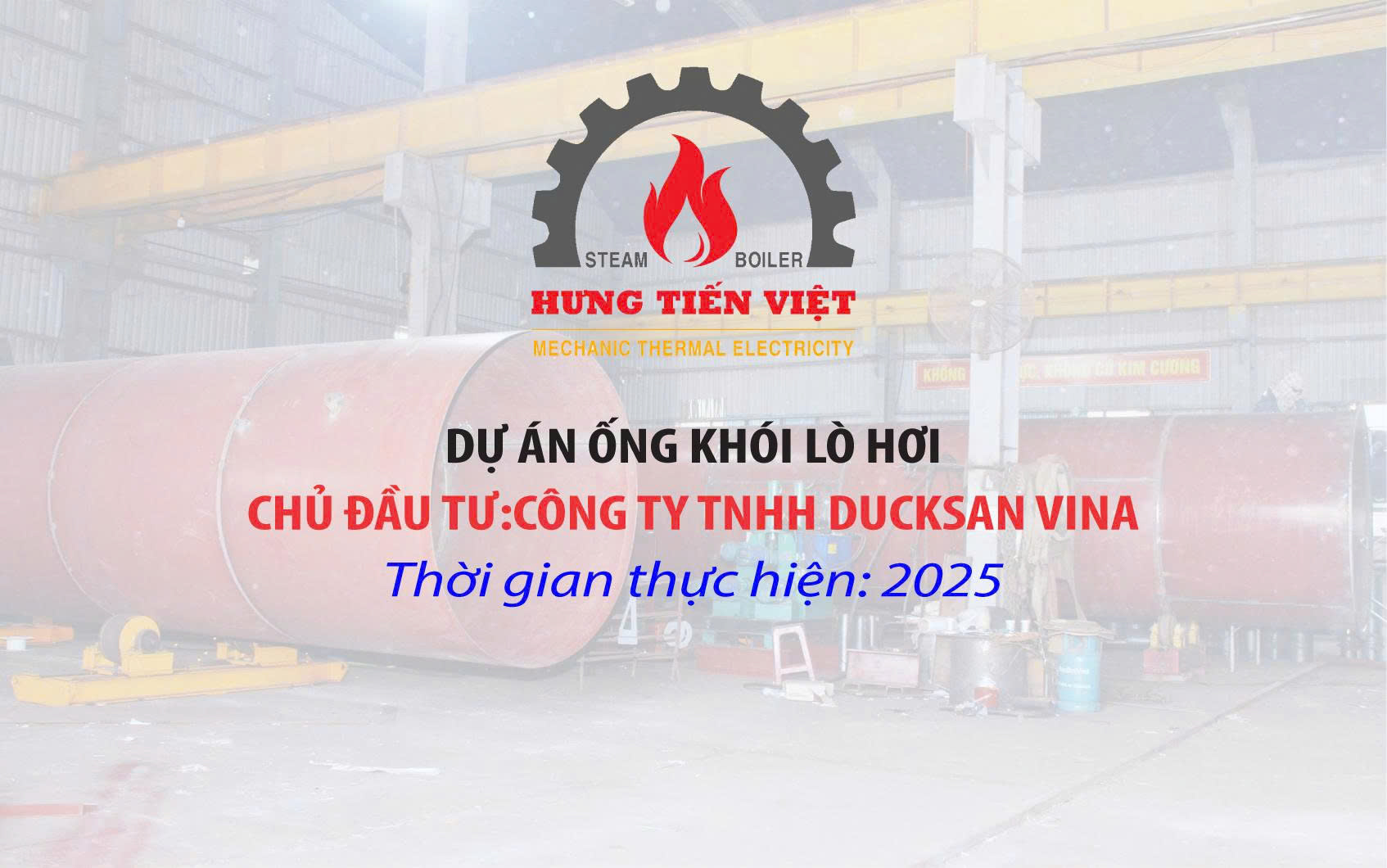 Dự án ống khói lò hơi