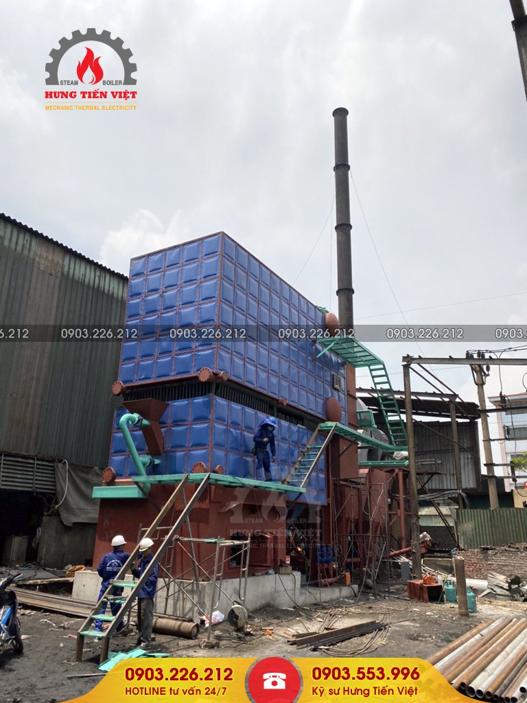 Thiết kế chế tạo và lắp đặt nồi hơi 12 tấn tại nhà máy Công ty TNHH Đông Á Bắc Ninh thuộc phường Phong Khê, Bắc Ninh. ☎ 0903.226.212 #noihoitangsoi #lohoitangsoi #noihoi #lohoi